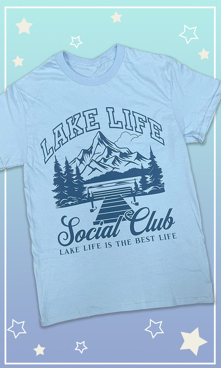 Lake Life Social Club Graphic T-Shirt – Tees2urdoor