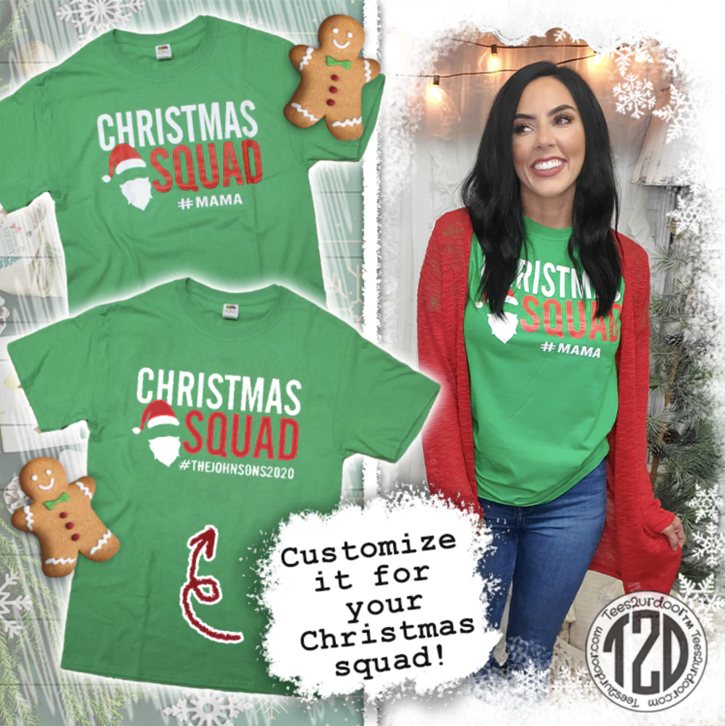 Top 5 Personalized Holiday T-Shirts For The Whole Family