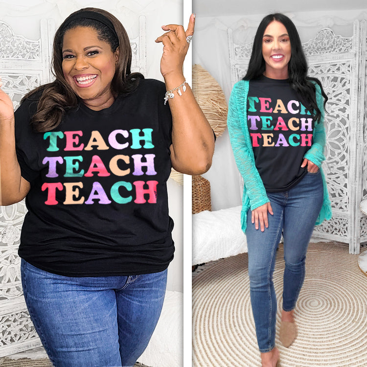 Affordable and Cute Clothes for Teachers: Teacher Tees (2021)
