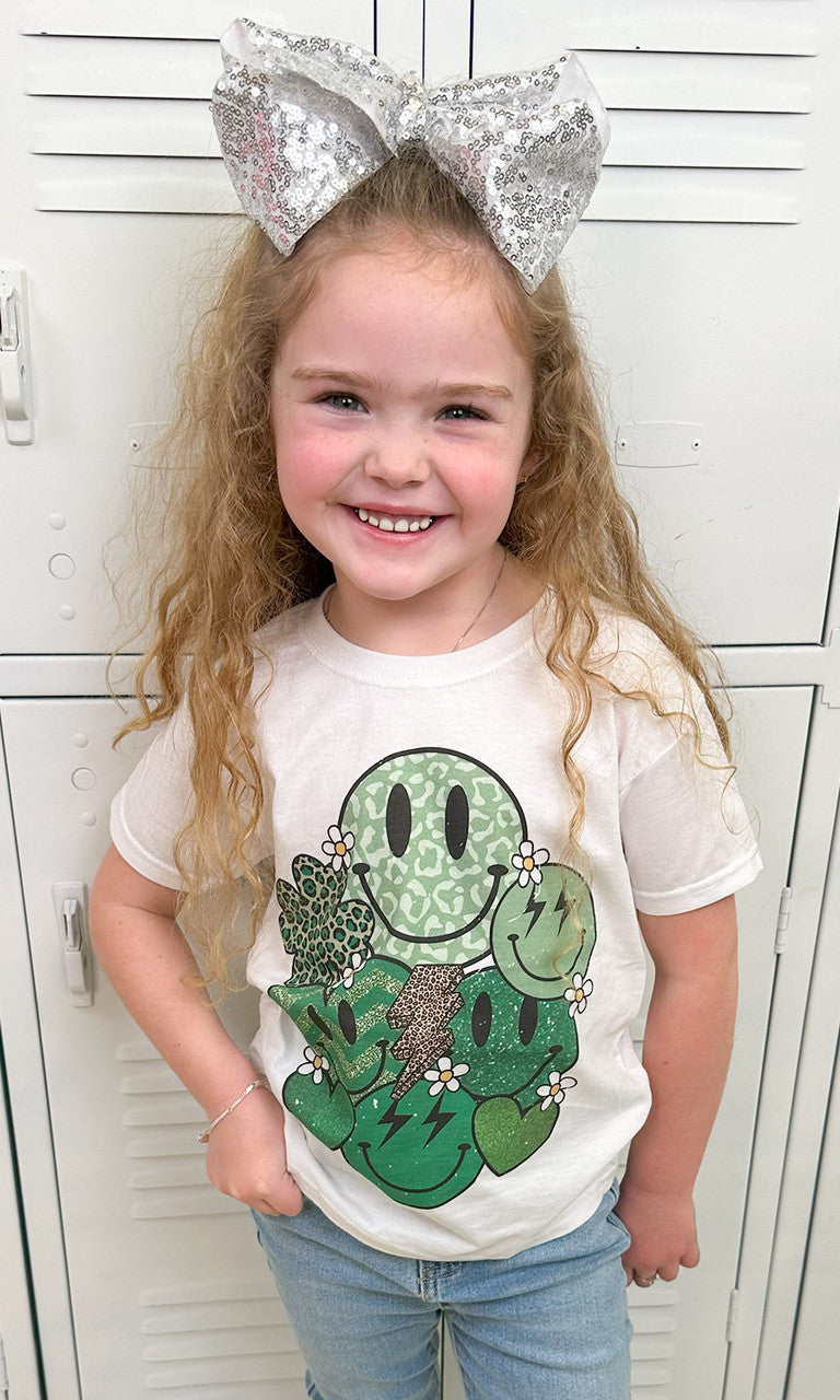 St. Patrick’s Vibes Youth Graphic T-Shirt