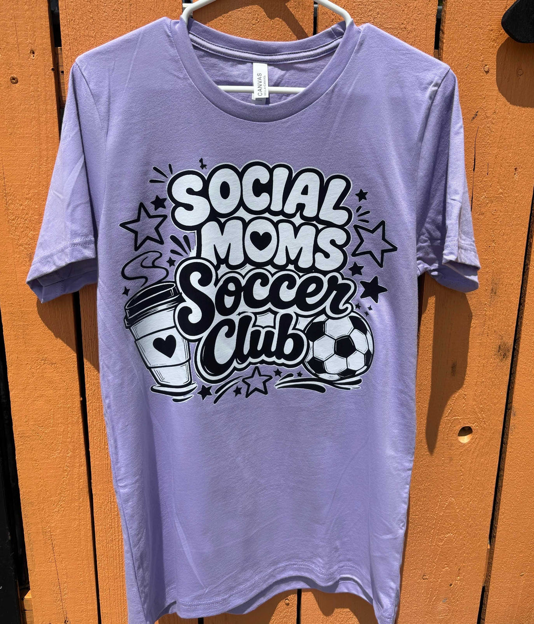 Social Moms Soccer Club Graphic T-Shirt