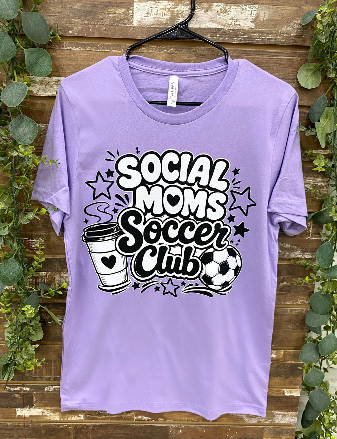 Social Moms Soccer Club Graphic T-Shirt