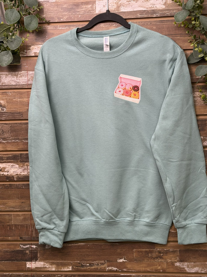 Filled With the Holy Spirit Donut Graphic Sweatshirt
