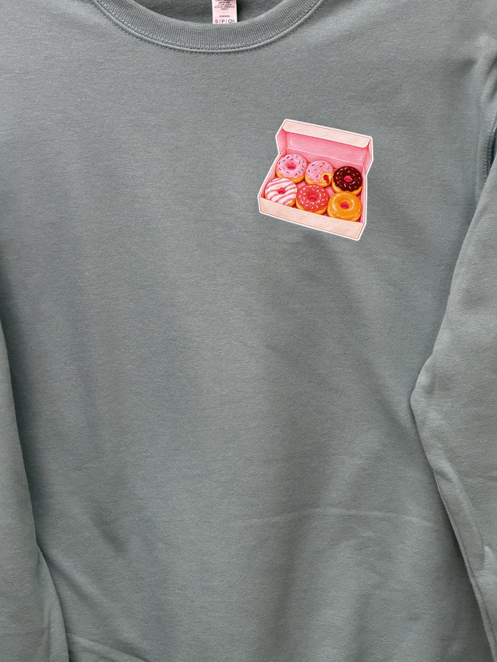 Filled With the Holy Spirit Donut Graphic Sweatshirt