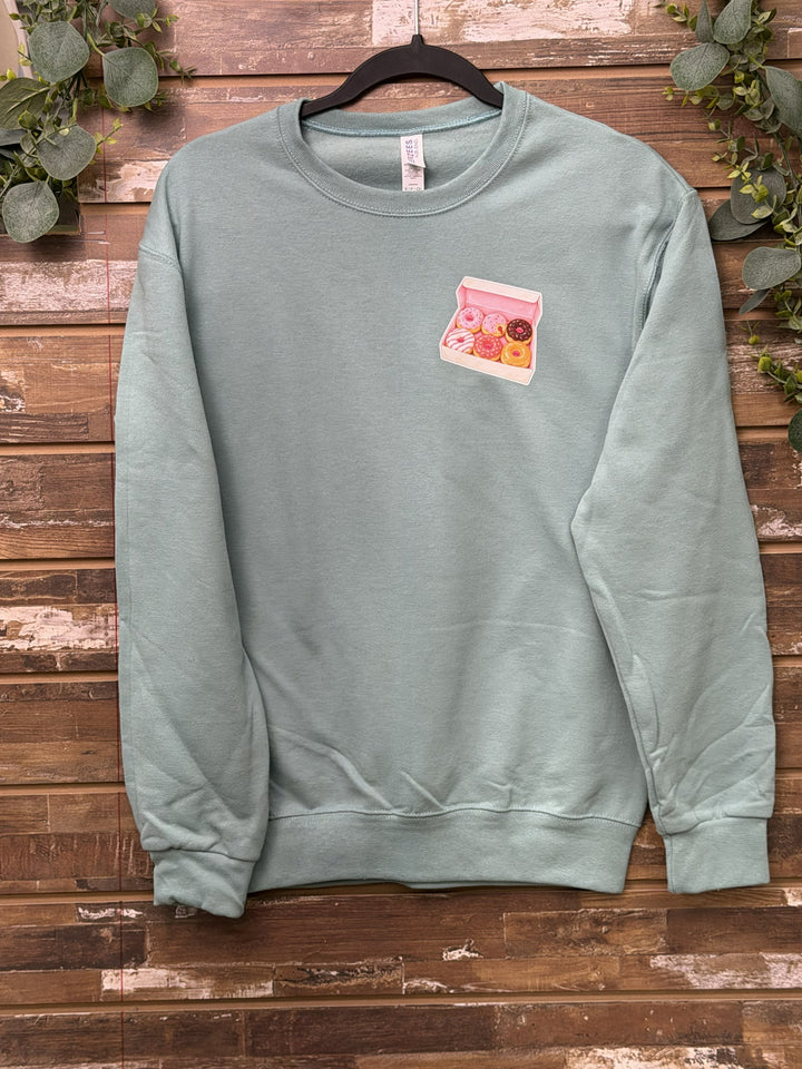Filled With the Holy Spirit Donut Graphic Sweatshirt