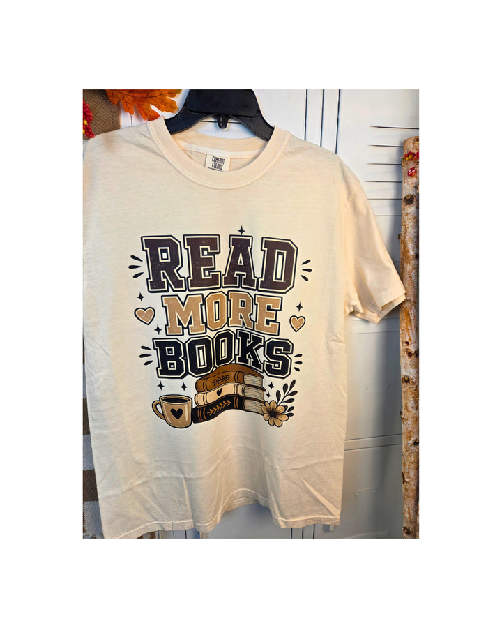 Read More Books Graphic Comfort Color T-Shirt