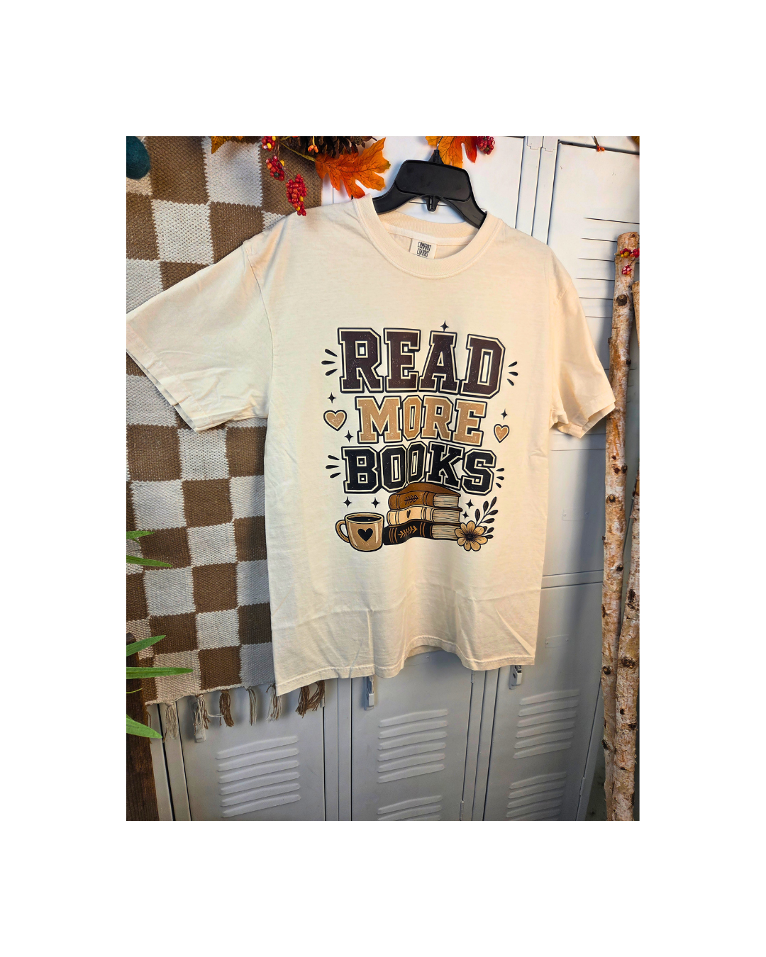 Read More Books Graphic Comfort Color T-Shirt