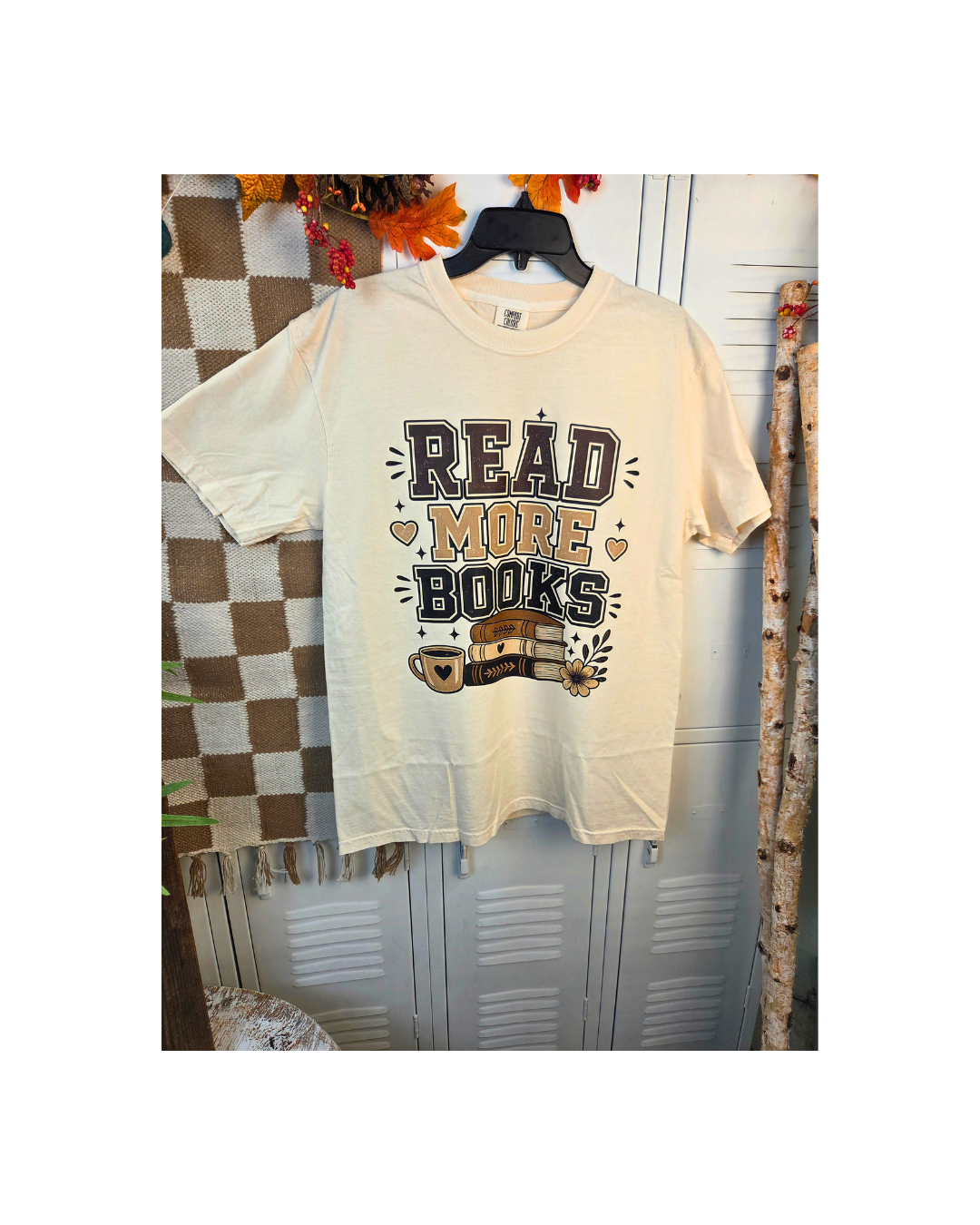Read More Books Graphic Comfort Color T-Shirt