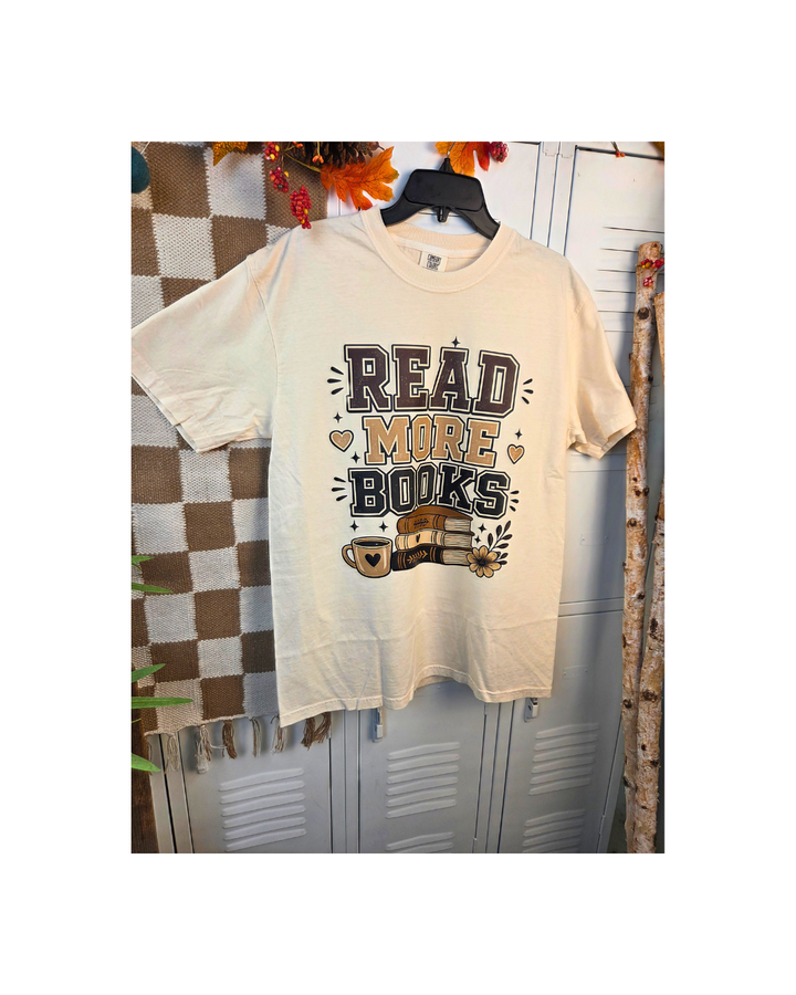 Read More Books Graphic Comfort Color T-Shirt