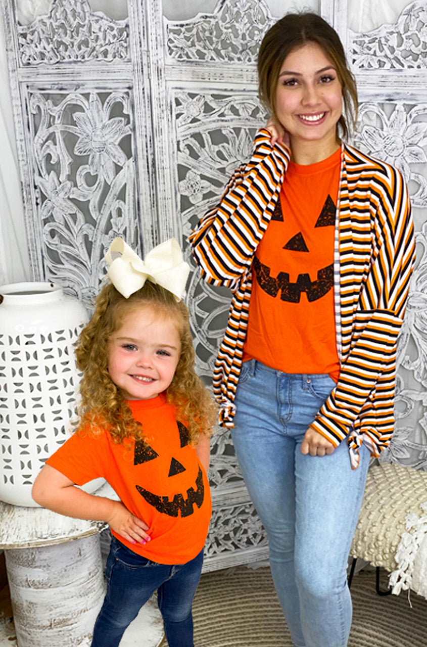 Pumpkin Face Halloween T-Shirt
