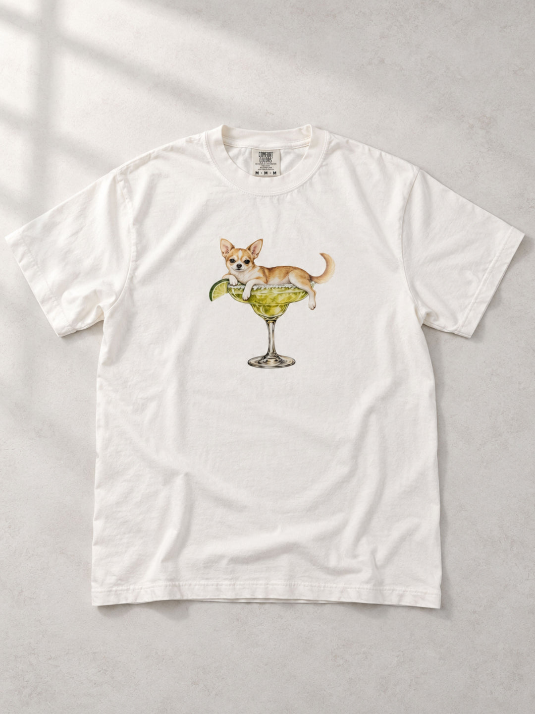 Bark-arita With Lime Graphic Comfort Color T-Shirt