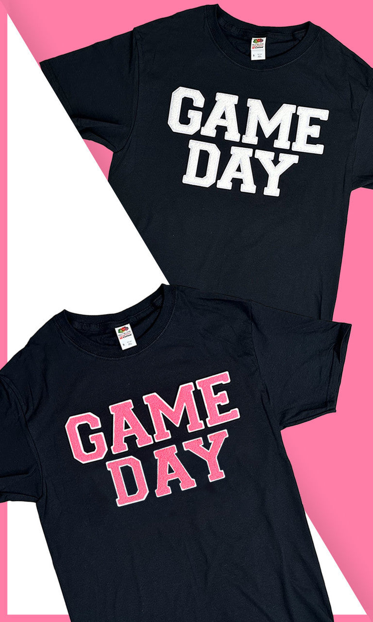 Soft Chenille Game Day Boyfriend Long Sleeve