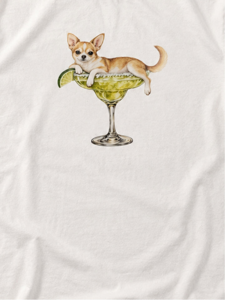 Bark-arita With Lime Graphic Comfort Color T-Shirt