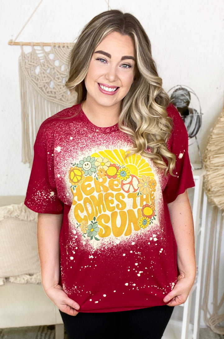 DIY Here Comes The Sun T-Shirt (Do It Yourself)