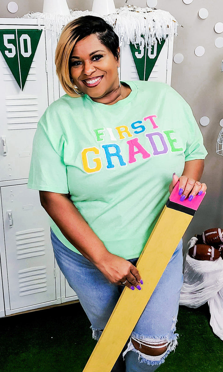 Soft Chenille Grade Level T-Shirt