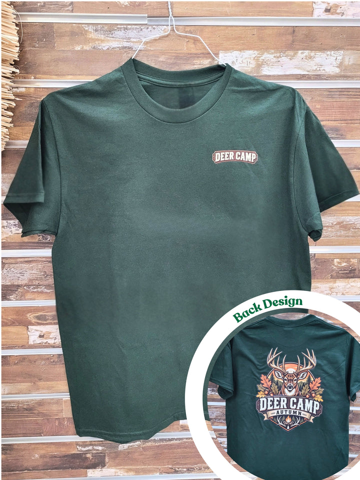 Deer Camp Autumn  Graphic T-Shirt