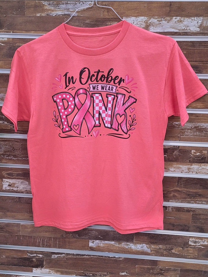 Wear Pink in October Graphic T-Shirt