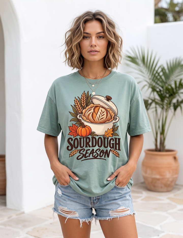 Sourdough Season Graphic Comfort Color T-Shirt