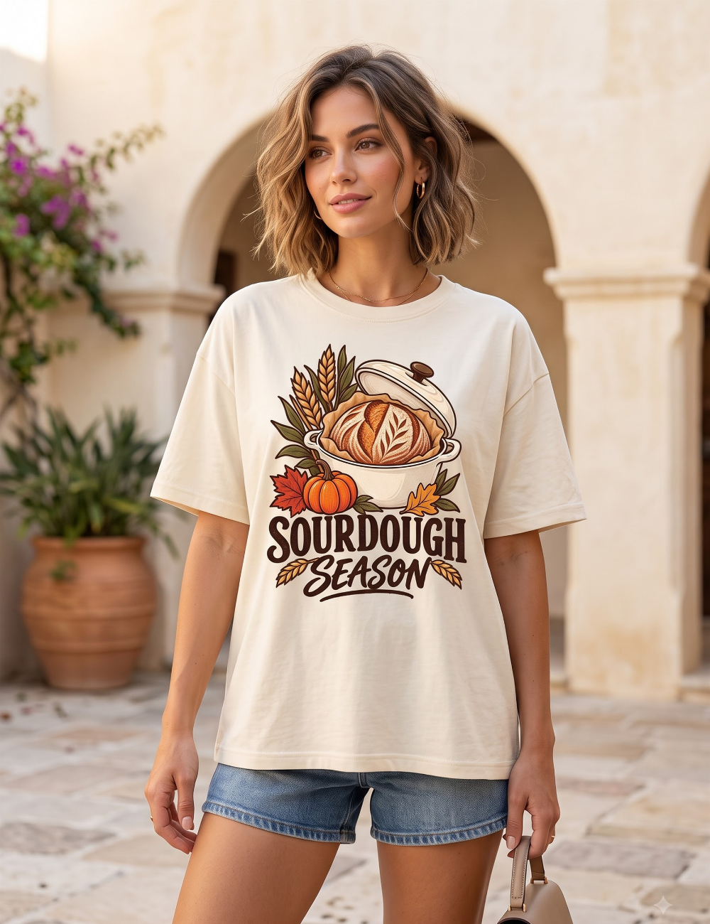 Sourdough Season Graphic Comfort Color T-Shirt