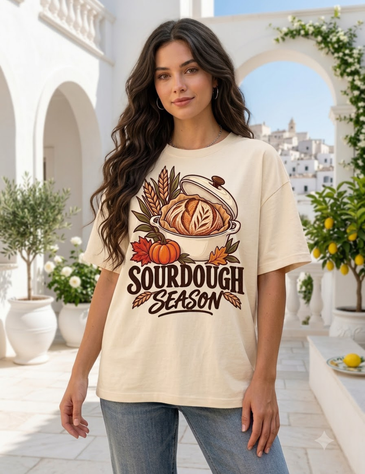Sourdough Season Graphic Comfort Color T-Shirt