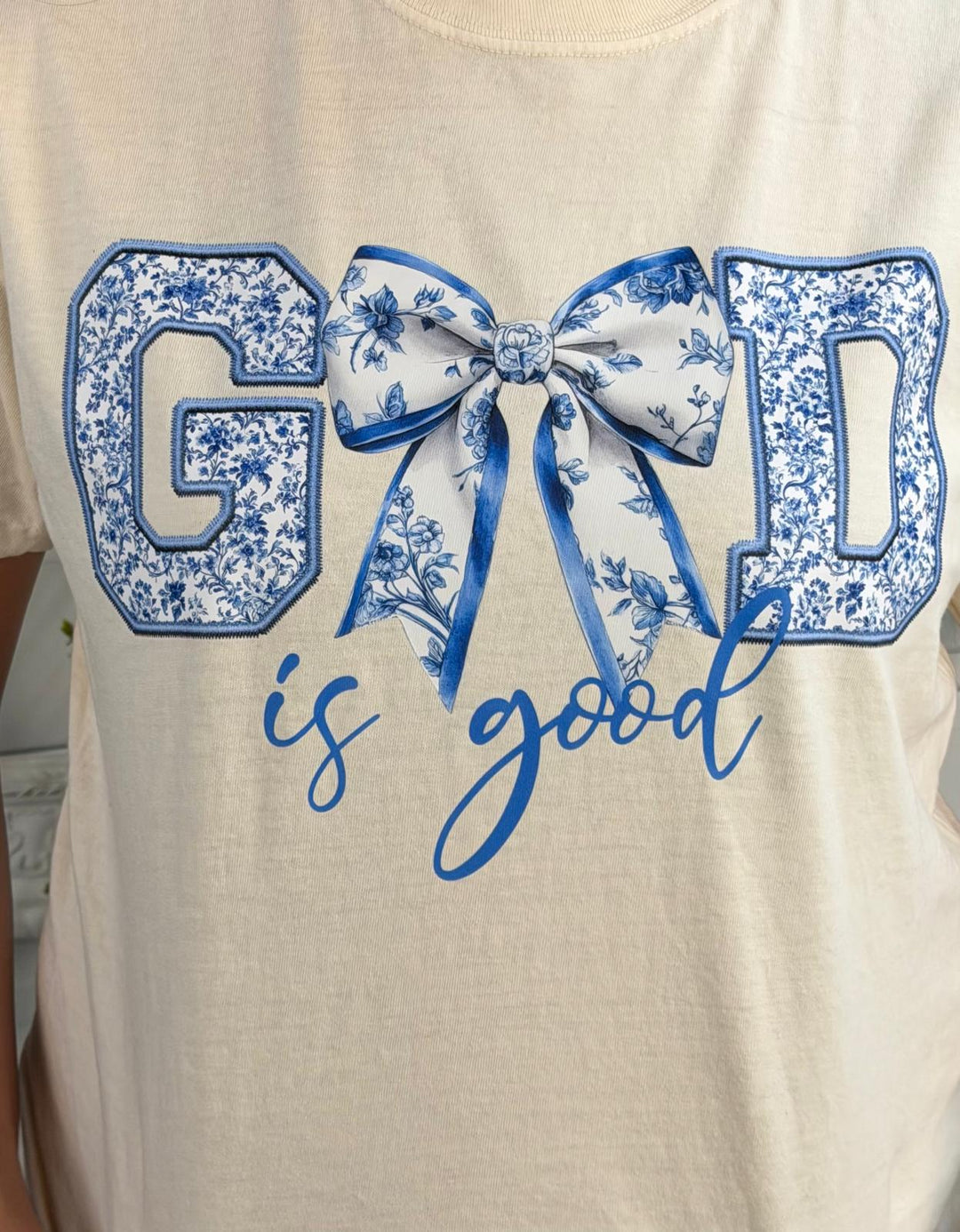 God Is Good Graphic Comfort Color T-Shirt