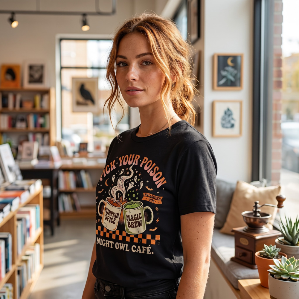 Pick Your Poison Halloween Graphic T-Shirt