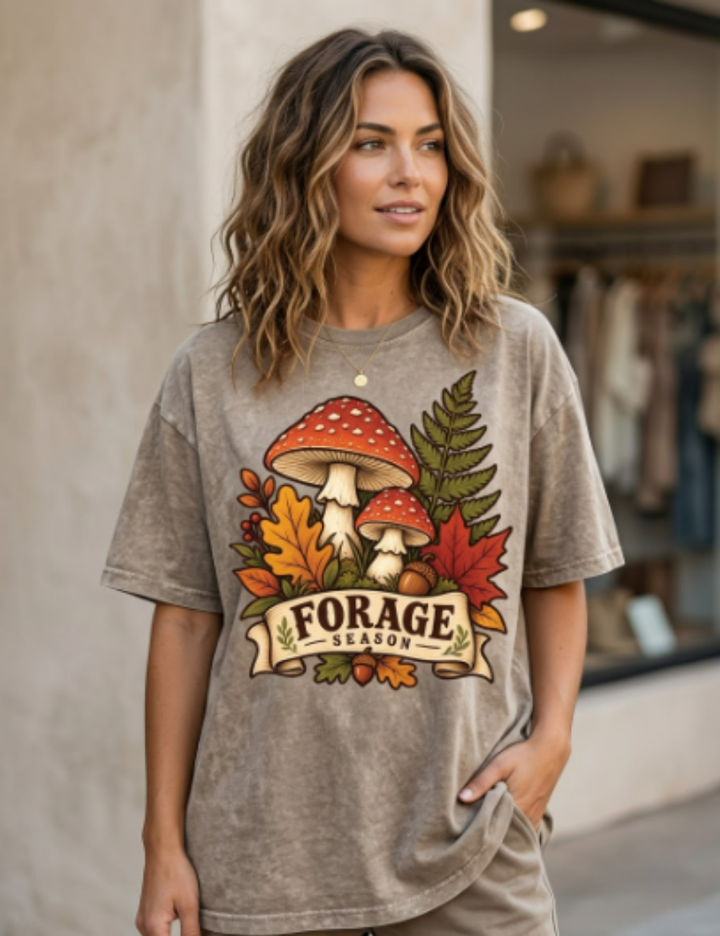 Forage Season Mineral Washed Graphic T-Shirt