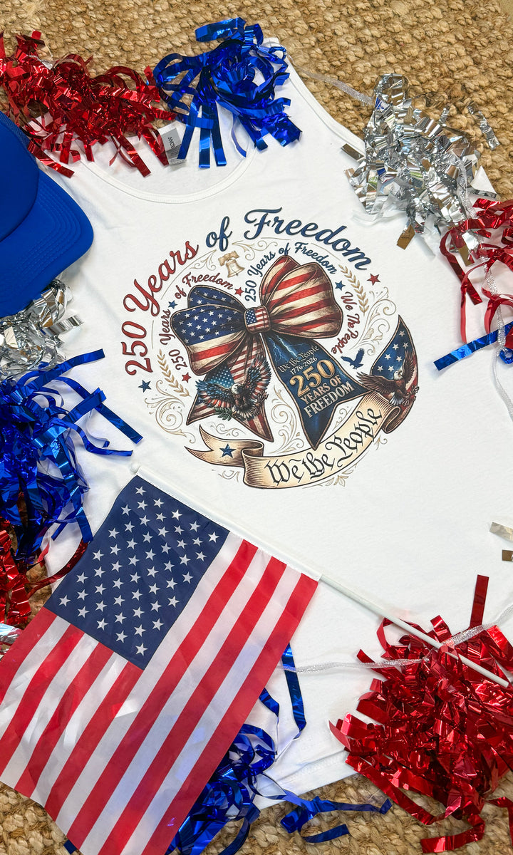 250 Years of Freedom Graphic Tank-Top