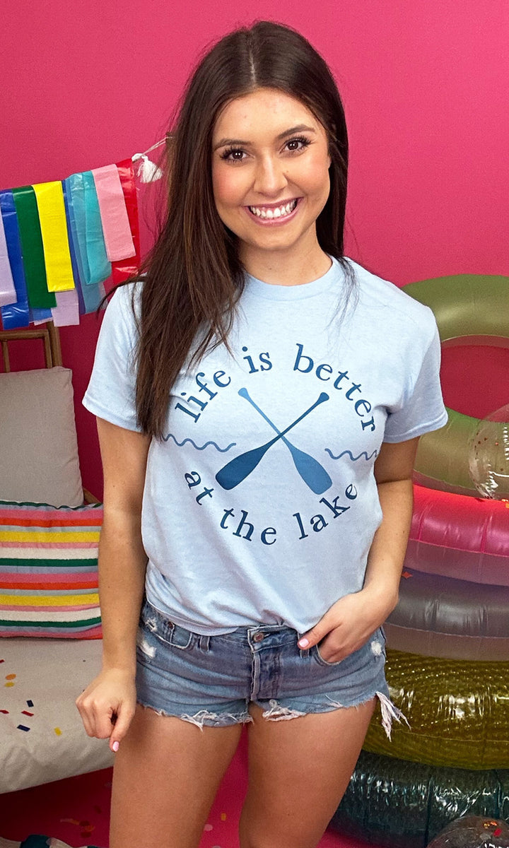 Life is Better at the Lake Graphic T-Shirt
