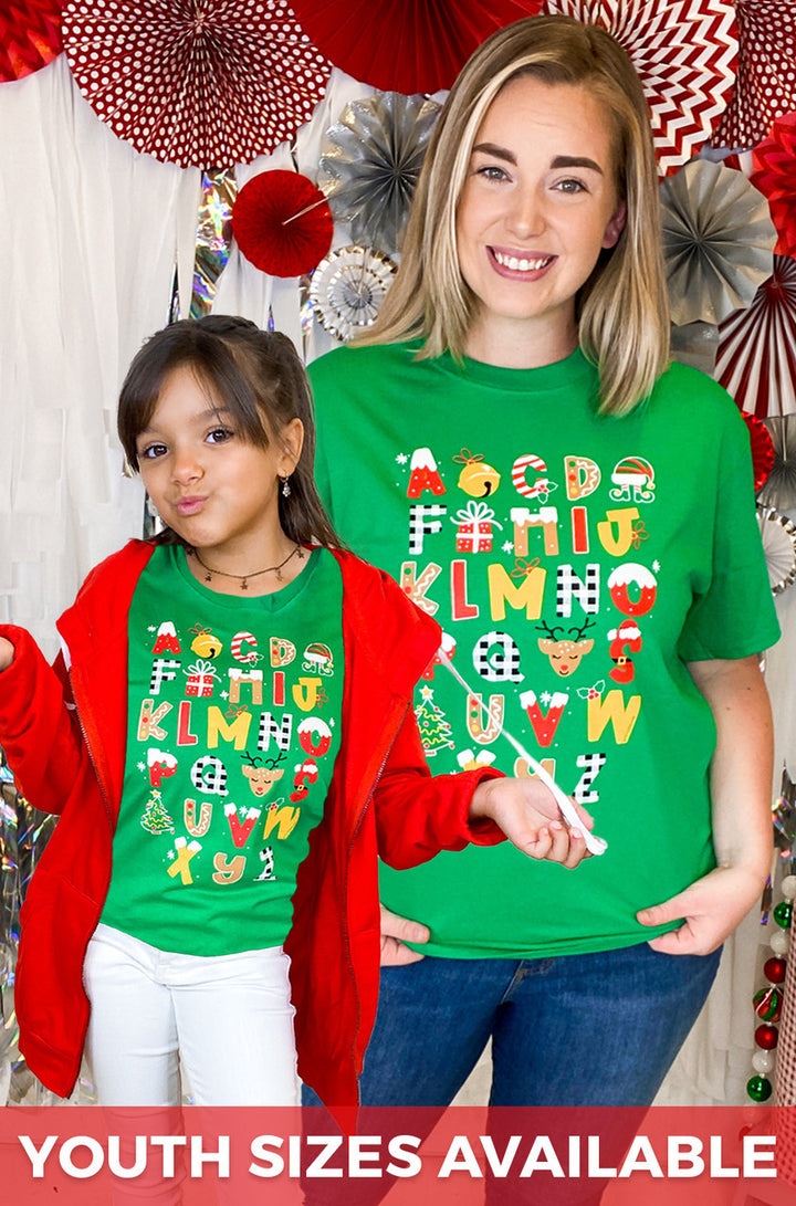 T2D Alphabet Christmas T-Shirt