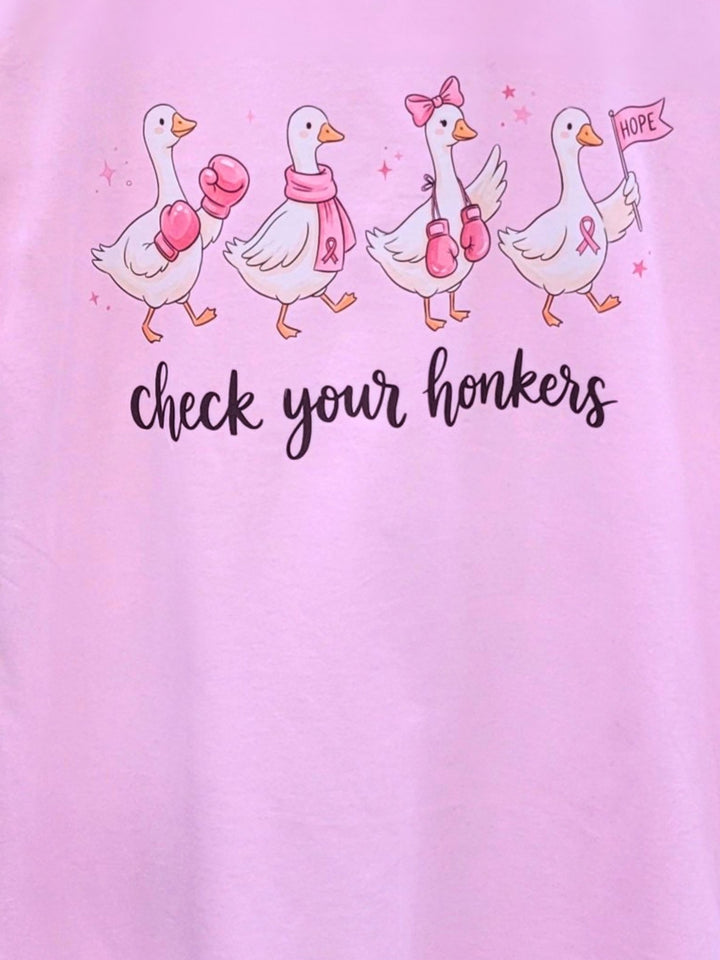 Goose Check Your Honkers Graphic T-Shirt