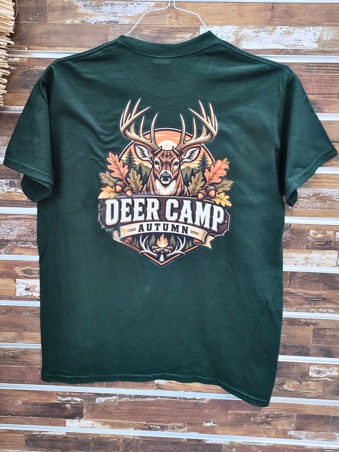 Deer Camp Autumn  Graphic T-Shirt