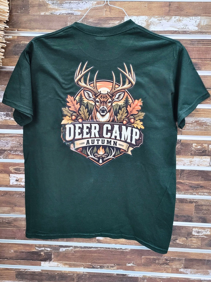Deer Camp Autumn  Graphic T-Shirt