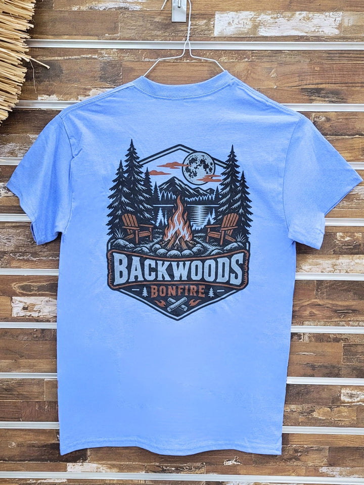 Backwoods Fall Bonfire Graphic T-Shirt