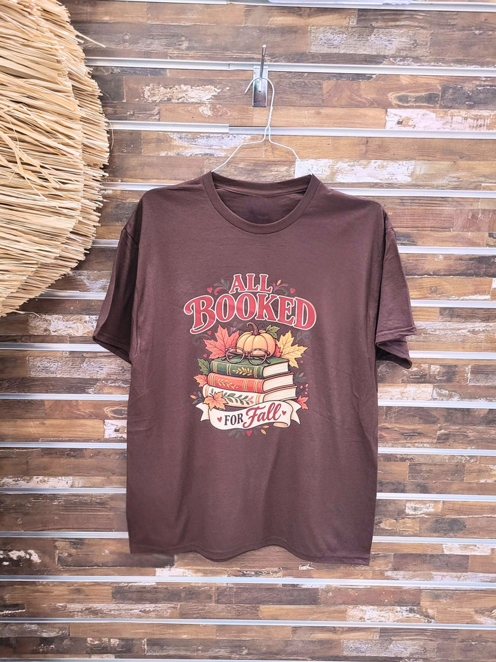 All Booked For Fall Graphic T-Shirt