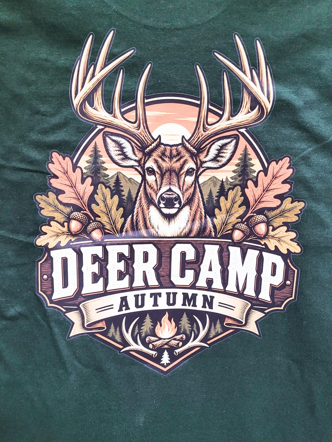 Deer Camp Autumn  Graphic T-Shirt