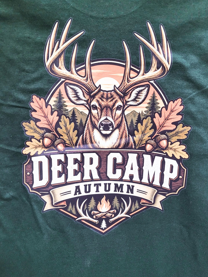 Deer Camp Autumn  Graphic T-Shirt