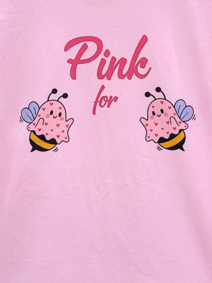 Pink For Bees Graphic T-Shirt