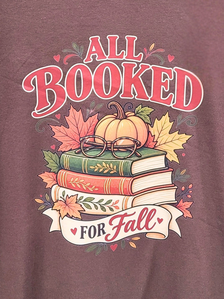 All Booked For Fall Graphic T-Shirt