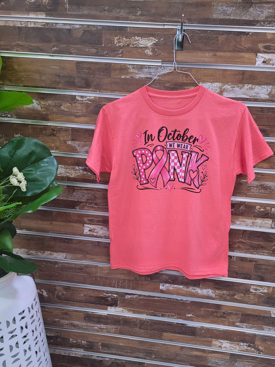 Wear Pink in October Graphic T-Shirt