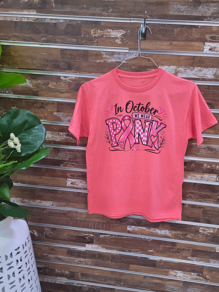 Wear Pink in October Graphic T-Shirt