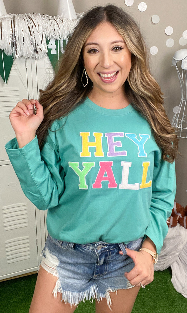 Soft Chenille Hey Y&