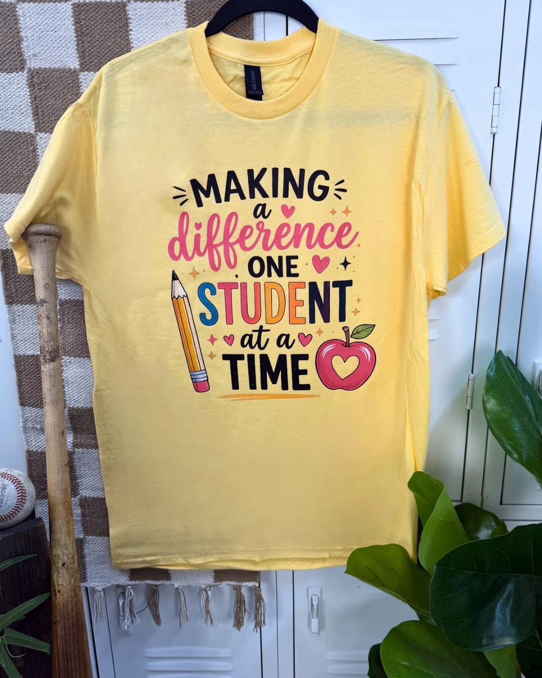One Student At A Time Graphic T-Shirt