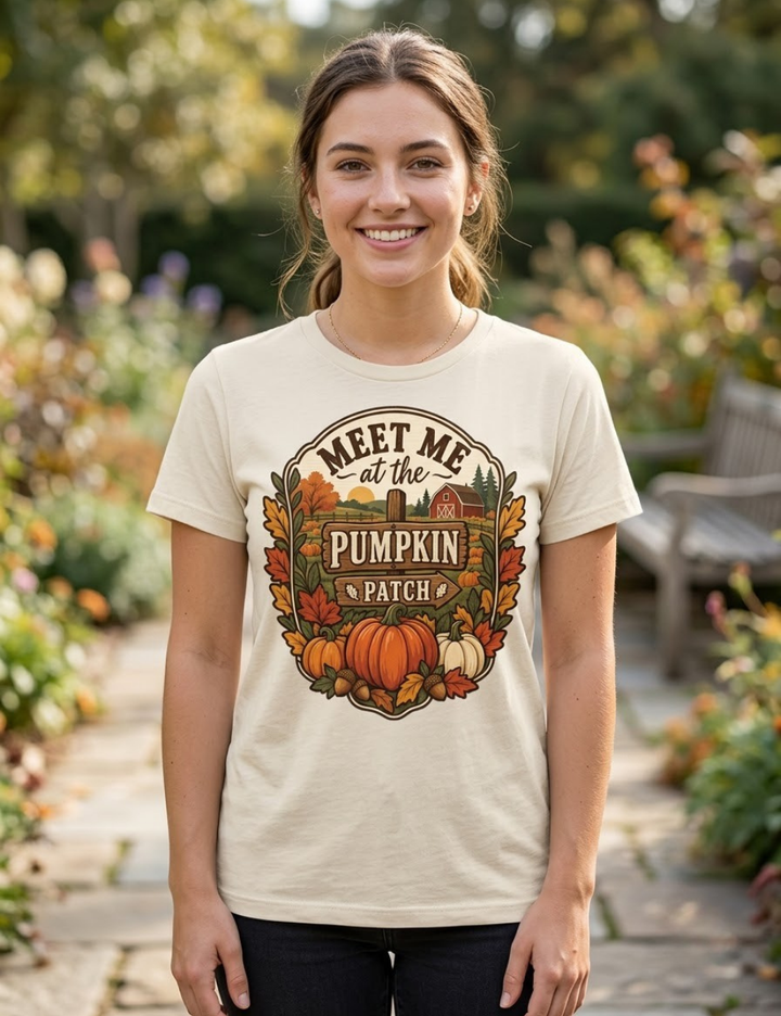 Meet Me at the Pumpkin Patch Graphic T-Shirt