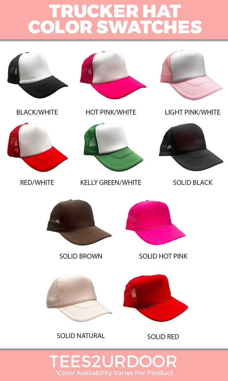 Soft Chenille Boo Trucker Hat