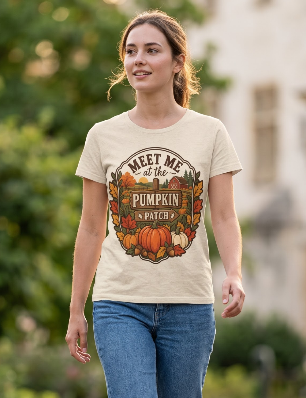 Meet Me at the Pumpkin Patch Graphic T-Shirt