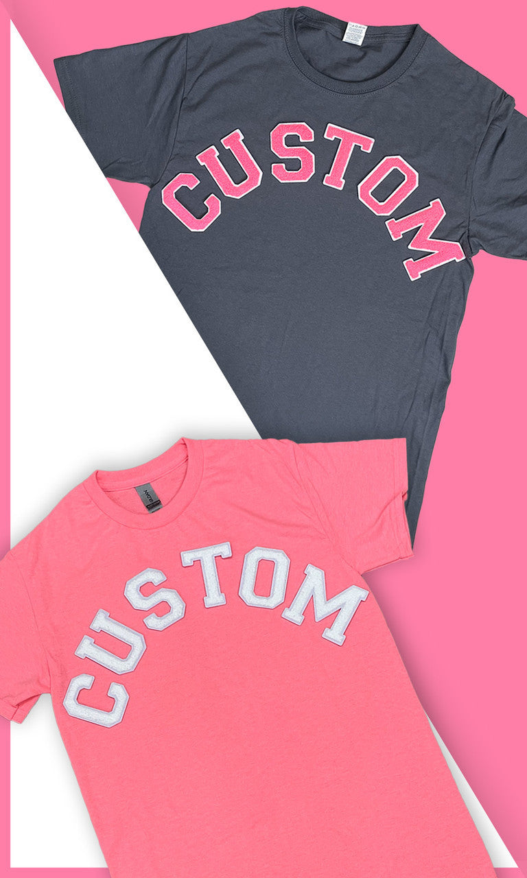Soft Chenille Custom Boyfriend Long Sleeve