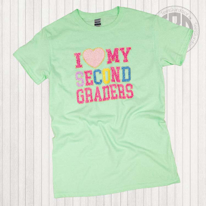 I Love My Grade Level Teacher T-Shirt
