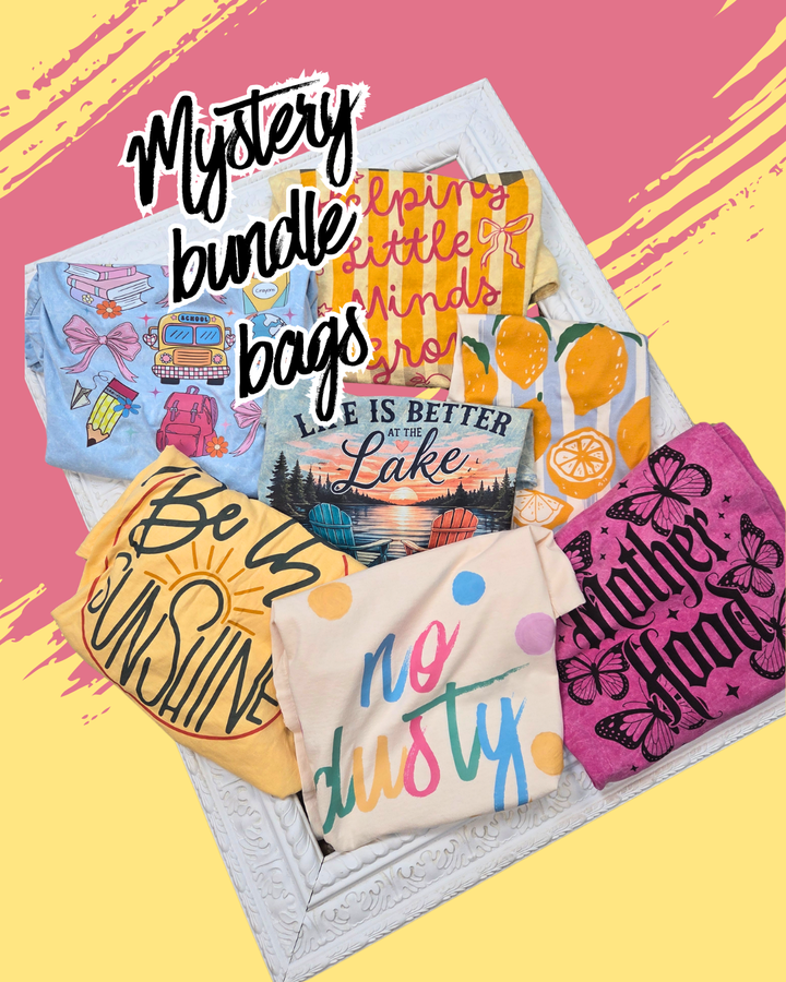 2 Pack Mystery Bundle Graphic T-Shirts
