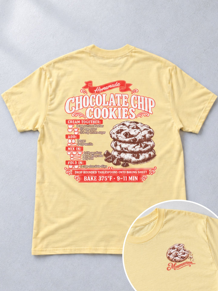 Chocolate Chip Cookie Graphic T-Shirt